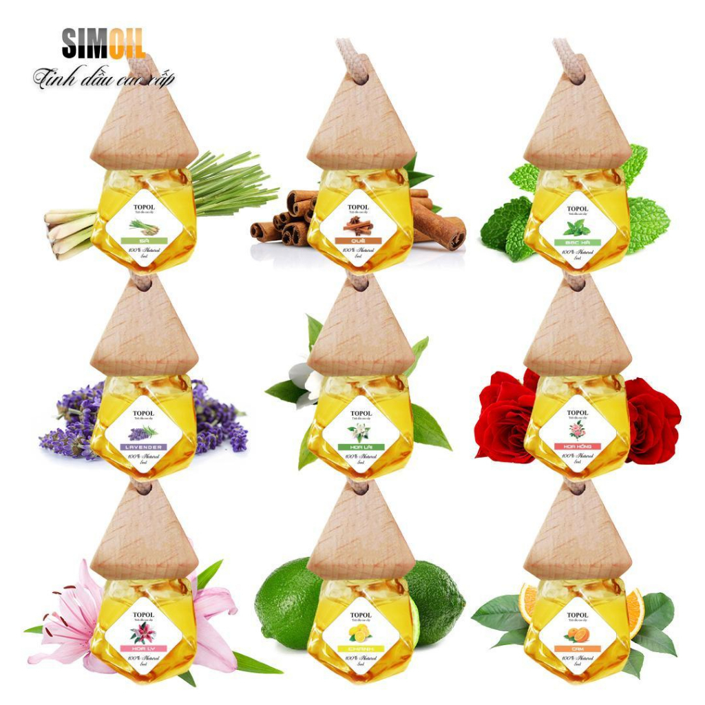 Tinh Dầu Treo Xe Hơi Tinh dầu Treo Xe Ô Tô | Tinh dầu làm thơm xe, Khử Mùi Chống Say Xe Hiệu Quả‎