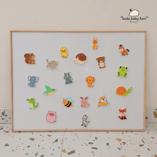 60x80cm Bảng vẽ từ tính, bảng từ cho con học vẽ - viết, đếm số, bảng viết phấn, nam châm, sticker bảng từ
