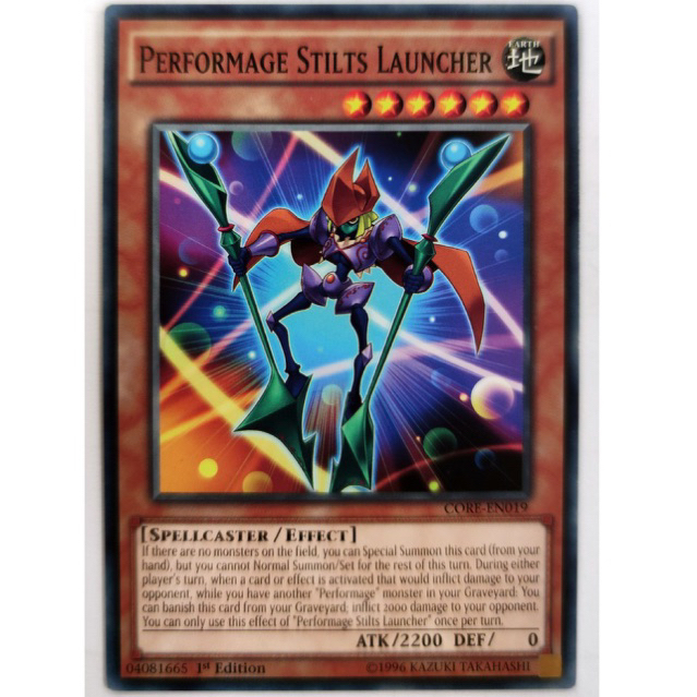 [Thẻ Yugioh] Performage Stilts Launcher |EN| Common