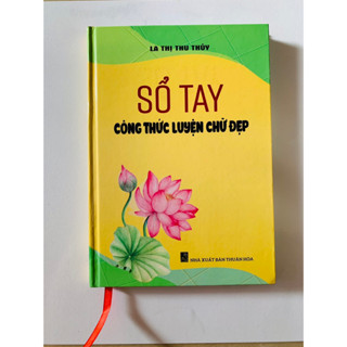 Sổ tay công thức luyện chữ đẹp cho bé và người yêu chữ có mã QR video HD viết