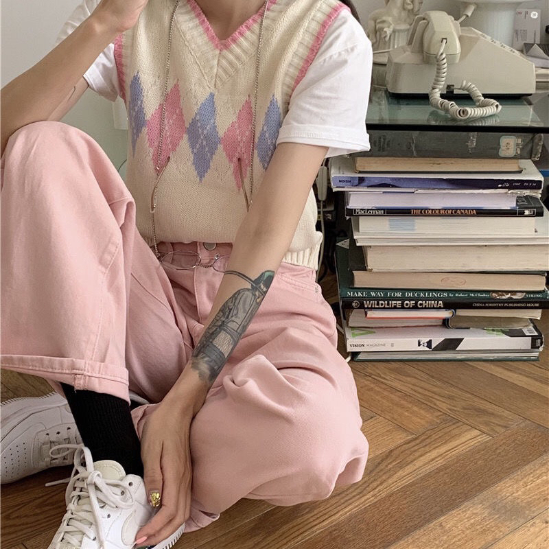 Áo gile tiểu thư dành cho nữ phong cách Hàn Quốc