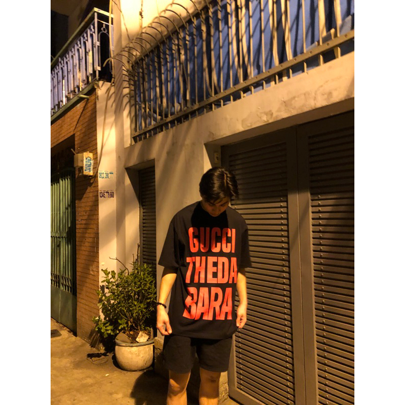 Áo thun GU.CCI THERA cao cấp, áo phông cá tính nam nữ