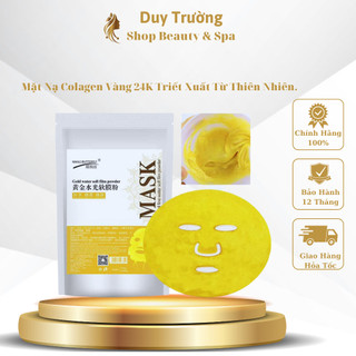 Bột mặt nạ colagen, mặt nạ colagen vàng 24k cao cấp,