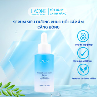 Serum/tinh chất siêu dưỡng ẩm phục hồi Laone căng bóng tăng lượng collagen cho da 40ml