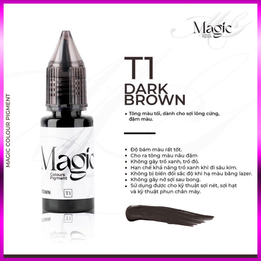Mực Magic 👉 Phun Xăm Thẩm Mỹ 👉 Dành Cho  Phun Xăm Và Điêu Khắc Chân Mày