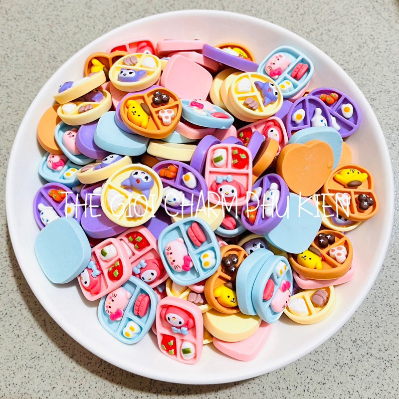 Charm ĐỒ ĂN siêu to, siêu thật, siêu xịn xò