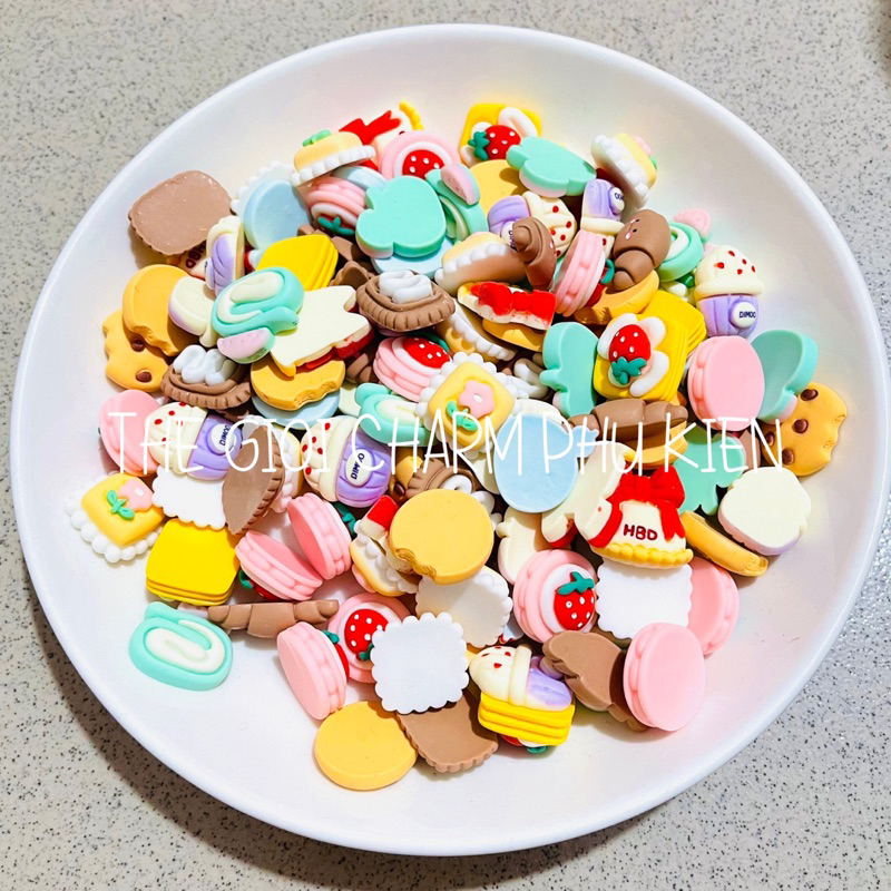 Charm ĐỒ ĂN siêu to, siêu thật, siêu xịn xò