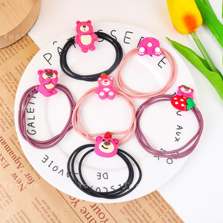 Dây chun cột tóc hình Gấu dâu Lotso dễ thương cute TooYoo BK00068