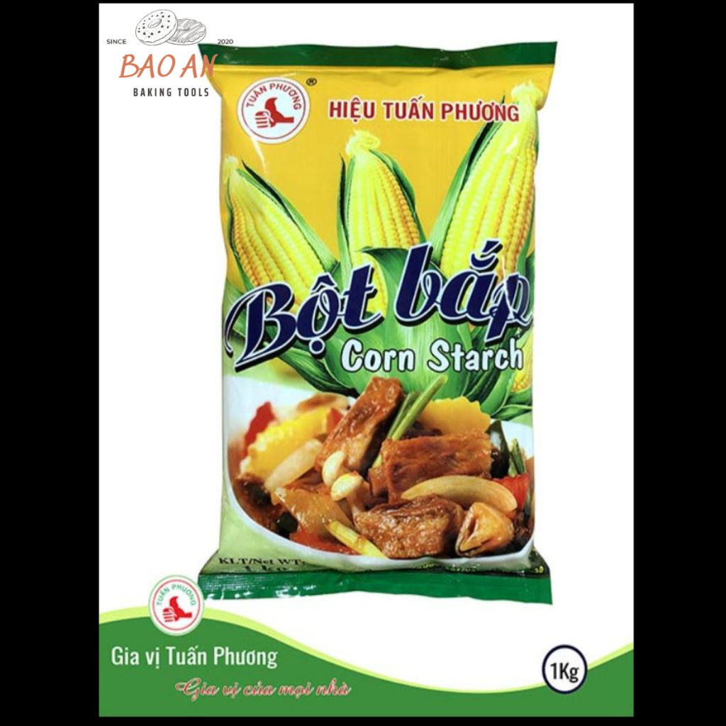 Bột ngô, bột bắp Tuấn Phương gói 150g