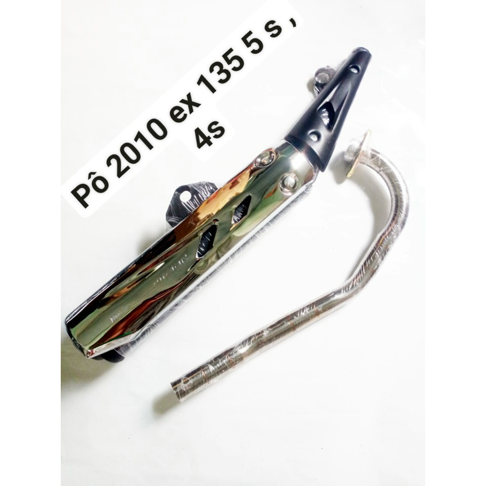 Pô ex10 Pô exciter 2010 gắn ex135 5s, ex135 4s, Sirius, wave, ex50, sirirus 50, Drem, cup.. full cổ