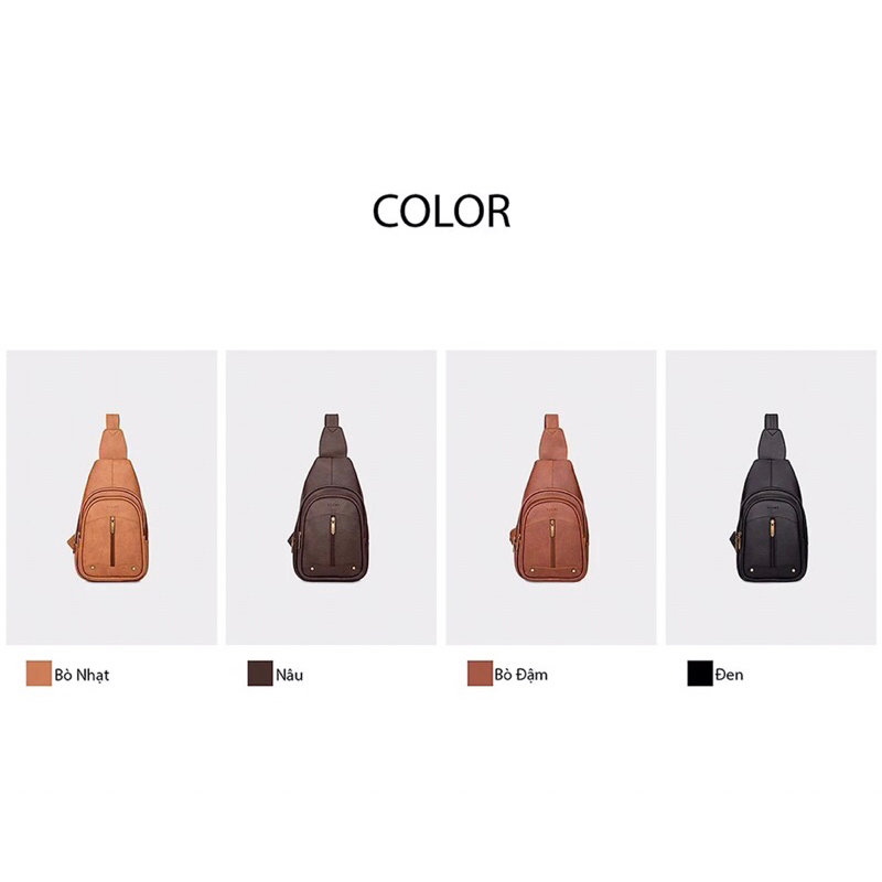 Balo đeo chéo thời trang nam nữ YUUMY YBAC1