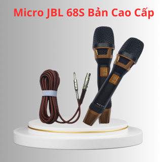 Micro Có Dây JBL 68S Được Làm Từ Nhôm Phủ Sơn Nano Chống Nước Dây Dài 6,5m Không Cuộn Chống Đứt Gãy