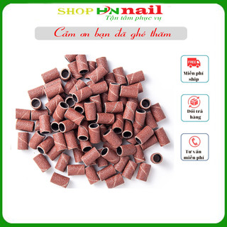 Đầu mài nhám trà nhám dùng lắp cho máy mài móng đồ nail giá rẻ shop hnnail