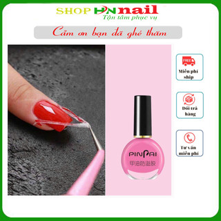 [01 Chai] Sơn chống lem viền chăm sóc trang trí móng làm đẹp nail mi thời trang nữ shop hnnaill