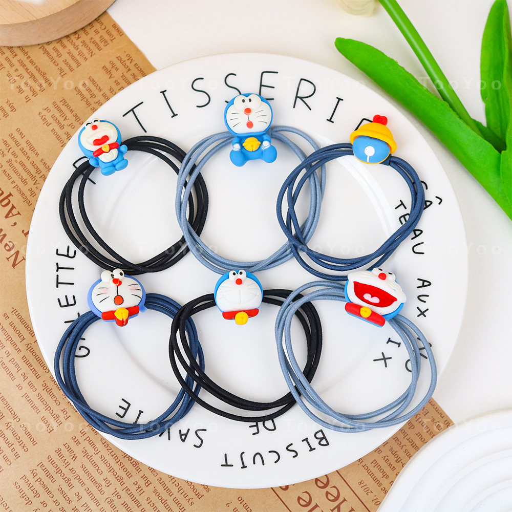 Dây chun cột tóc hình Doraemon Doremon dễ thương cute TooYoo BK00067