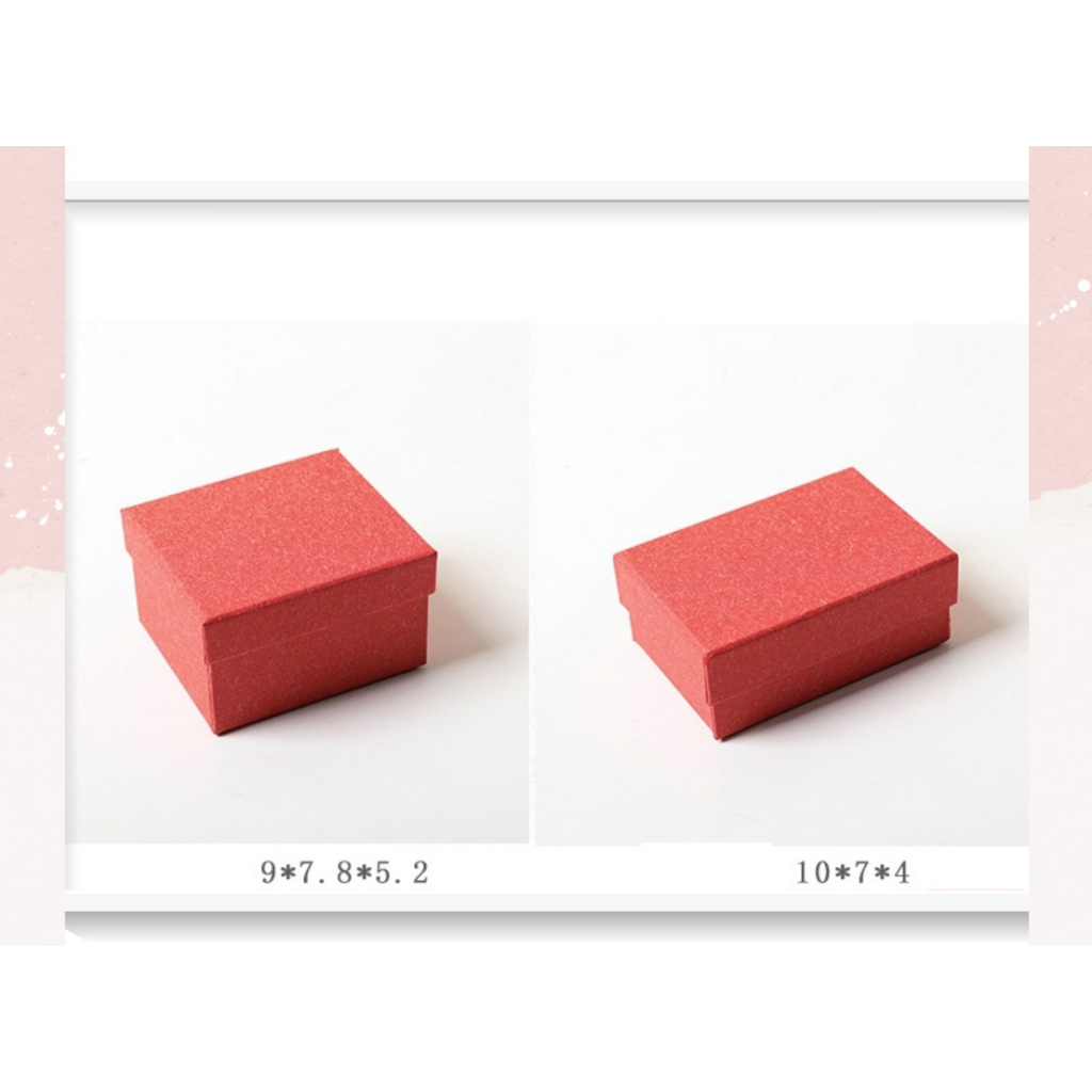 XẢ KHO - Hộp đựng quà tặng đựng trang sức Classy trơn màu, đựng son môi, nước hoa, sô cô la, trang sức Q499