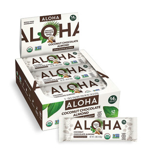 Bánh dinh dưỡng Protein Bar ALOHA Organic : Hộp 12 gói nhiều vị