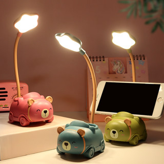 Đèn học để bàn hình thú cho bé cute, đèn decor dễ thương