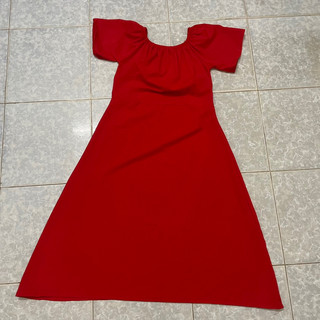 Đầm váy đỏ freesize