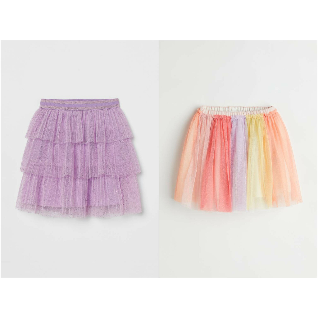 Chân váy tím kim tuyến 0978884001 1021003001 HM H&M_authentic US