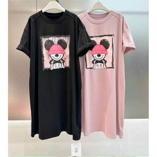 đầm suông mickey chất thun xịn đẹp