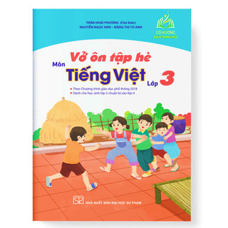 Sách - Vở Ôn tập hè lớp môn Tiếng việt lớp 3