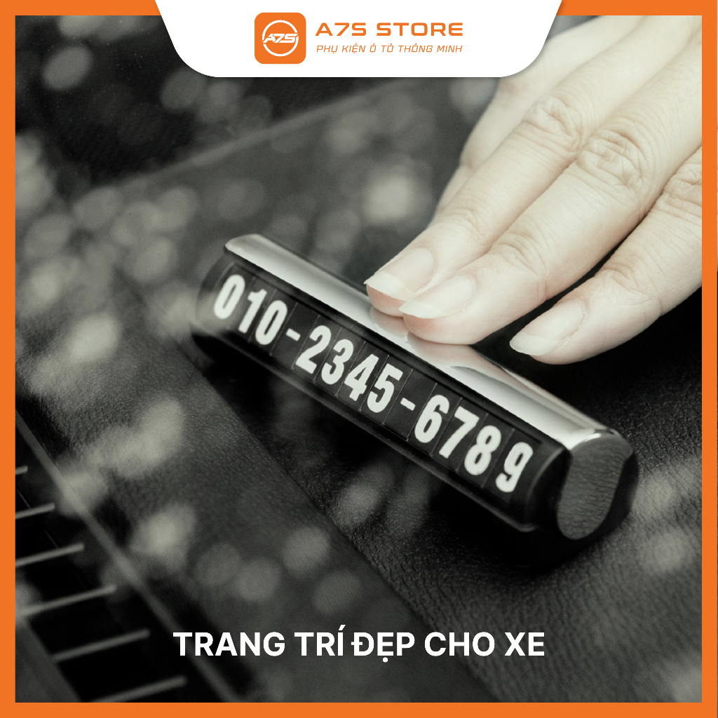 Bảng Ghi Số Điện Thoại Trên Ô Tô Có Dạ Quang