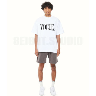 Áo thun unisex basic nam nữ VOGUE Basic 100% cotton form oversize phong cách Ulzzang