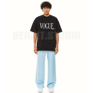Áo thun unisex basic nam nữ VOGUE Basic 100% cotton form oversize phong cách Ulzzang