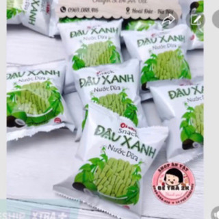 Snack bim bim oishi đậu xanh nước cốt dừa