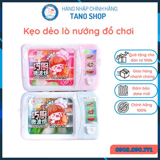 [Lẻ] Một cái Lò Nướng đồ chơi kèm kẹo dẻo 4 ngăn cho bé - Hongkong | Ăn vặt ngon rẻ TaNo