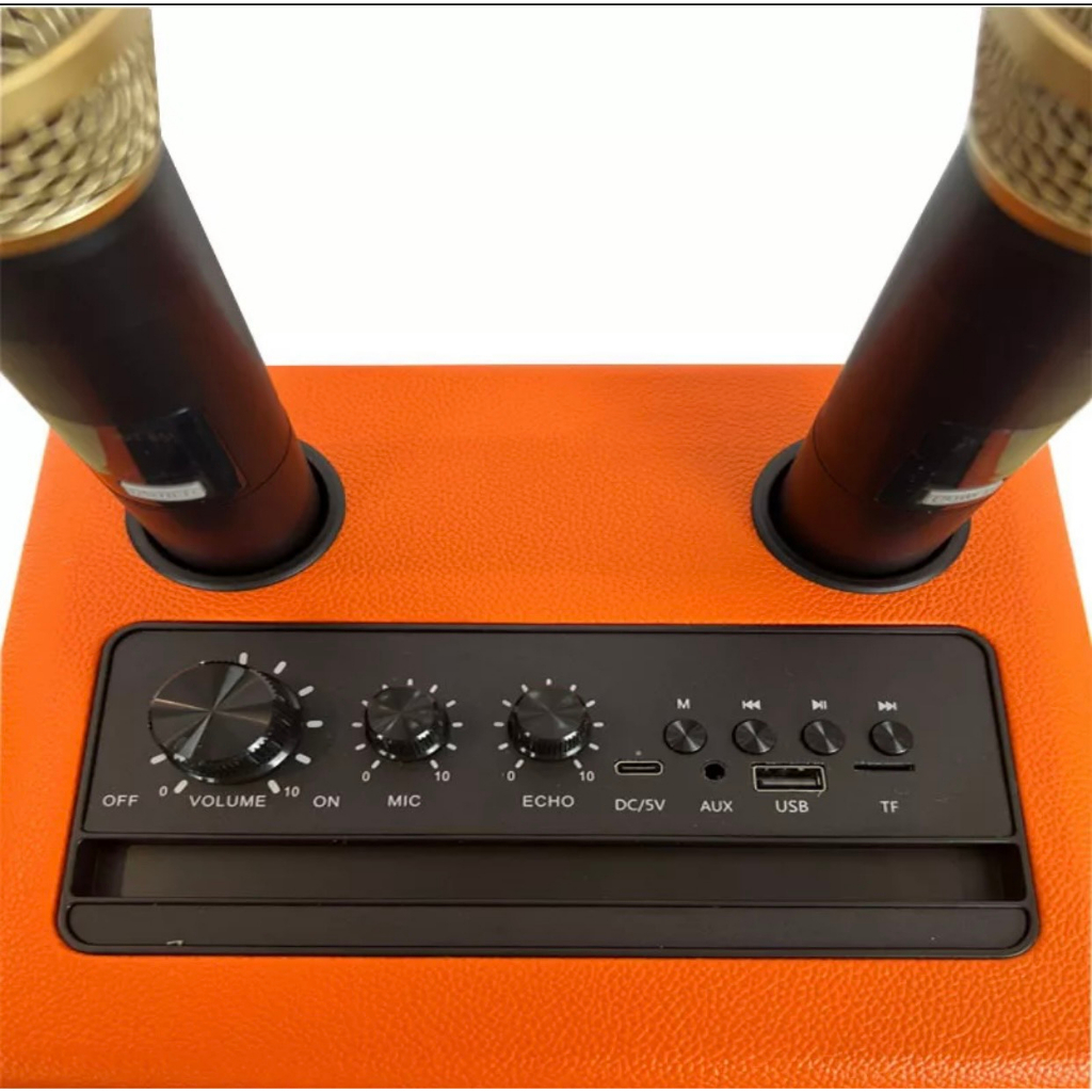 Loa Bluetooth karaoke 4203 Bass mạnh treble rời âm thanh đỉnh cao BH 12 tháng hàng chính hãng