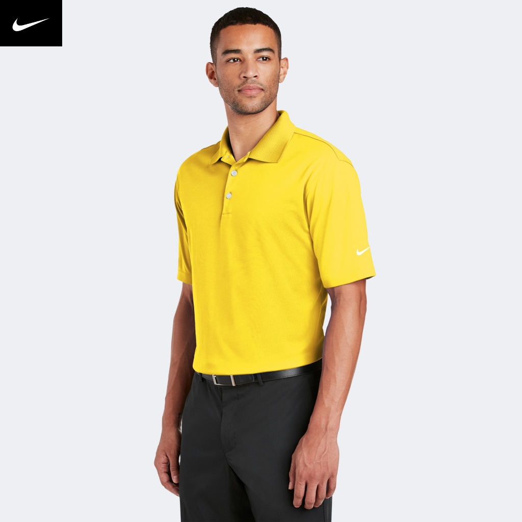 CHÍNH HÃNG - Áo thun thể thao nam Nike Dri-FIT Micro Pique 2.0 Golf Polo T-shirt Authentic - Yellow