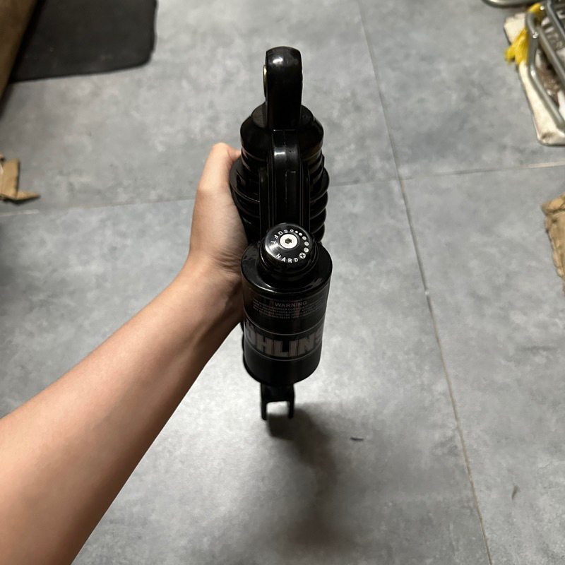 Phuộc Ohlins bình dầu full đen gắn Vario Vision Click Lead Sh mode Janus ...