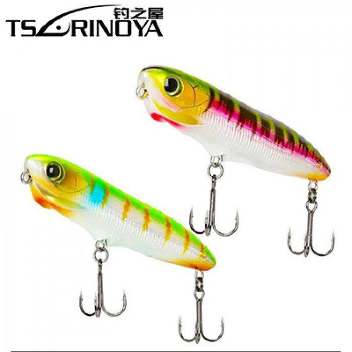 Mồi câu cá walkingdog TSURINOYA DW90 Hita Lure