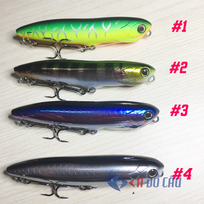 Mồi câu cá walkingdog TSURINOYA DW90 Hita Lure