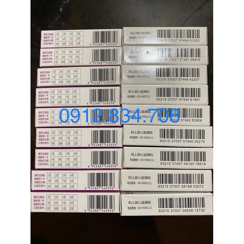 Tranh thai tháng dùng 1 viên vỉ 5 viên