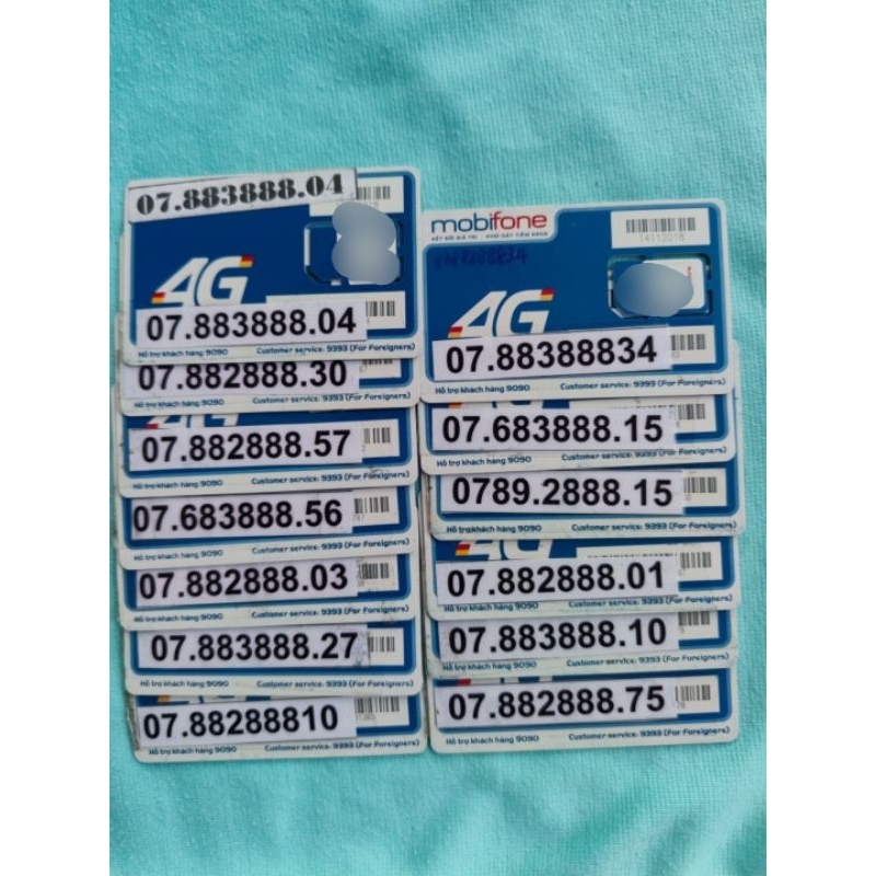 SIM SỐ ĐẸP MOBIFONE NHIỀU 8 CHỈ 499