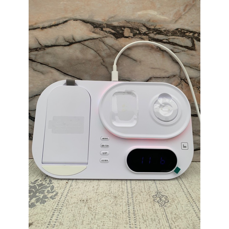 SẠC KHÔNG DÂY MOOAS made in japan 4IN1 ĐA NĂNG CÔNG SUẤT 30W