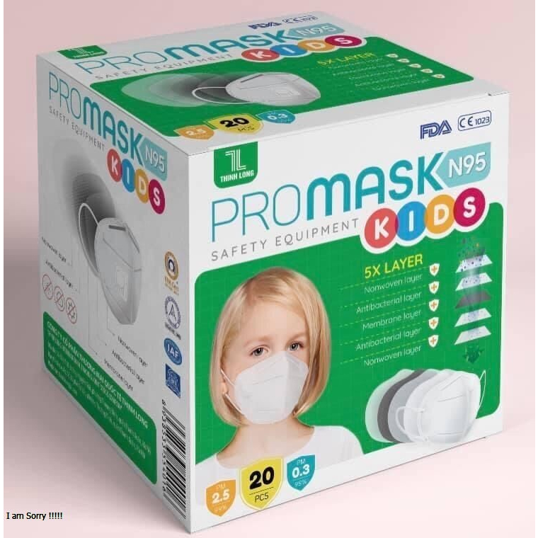 Khẩu trang y tế N95 Promask Kids