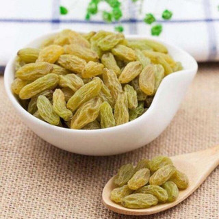Nho khô xanh không hạt ninh thuận sấy dẻo đồ ăn vặt ăn kiêng, giảm cân, eatclean, healthy, keto