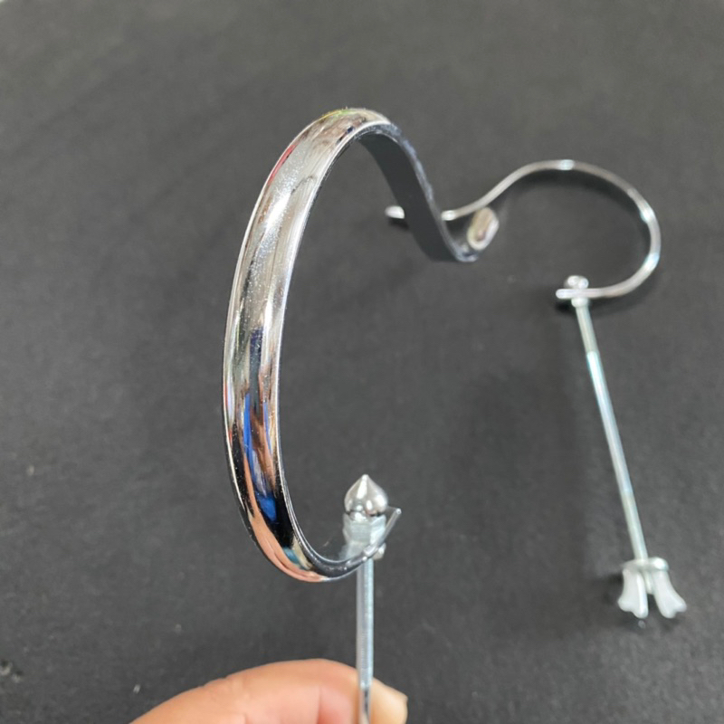 Móc lồng chim, móc inox treo lồng chim các loại, 2 size lớn nhỏ