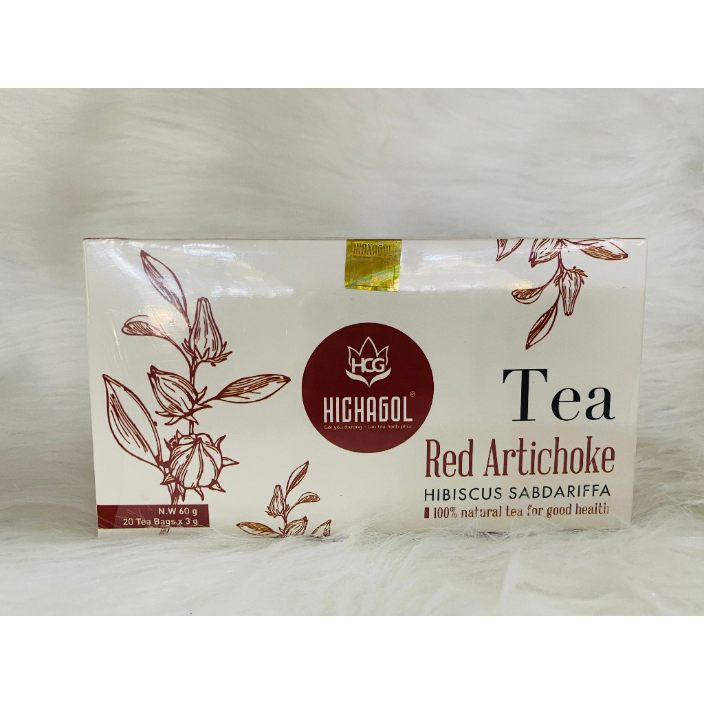 Trà túi lọc bụp giấm, hibiscus( atiso đỏ)