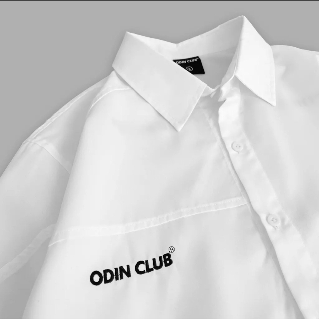 Áo sơ mi dài tay MOON ODIN CLUB , áo sơ mi form rộng kiểu dáng unisex dành cho nam nữ | BigBuy360 - bigbuy360.vn