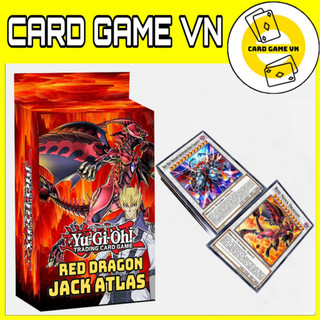[BÀI IN] Bài YuGiOh - Hộp Thẻ Bài FullBox - Bộ 54 lá bài Red Dragon của Jack Atlas - Card Game VN