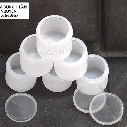 Túi 50 Hũ Sữa Chua 110ml Dùng Một Lần Để Làm Sữa Chua, Sữa Chua Hoa Quả, Kem,...