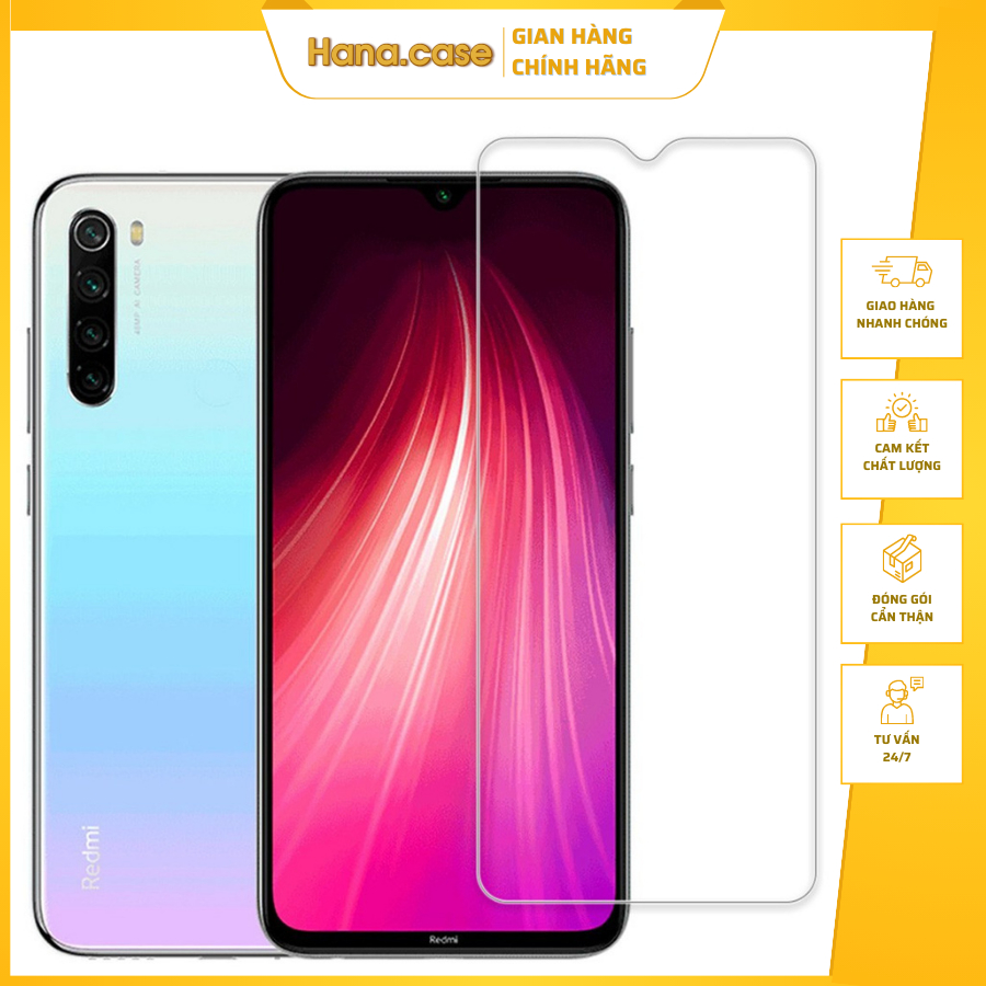 Kính Cường Lực Trong Suốt- 2.5D Samsung A01-A10-A20-A30- A50-A8Plus-A80/ A90- C9pro-A9pro. Hana case