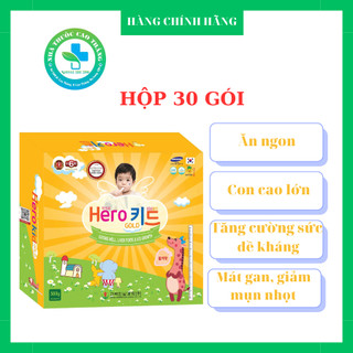 Siro herokid gold, 30 gói, siro ăn ngon tăng chiều cao