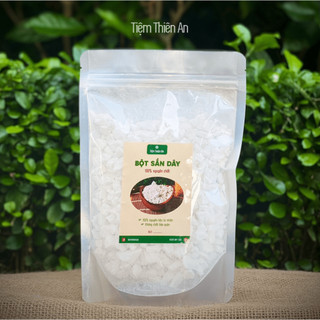 Bột sắn dây túi 500gr thanh nhiệt cơ thể, hỗ trợ tiêu hóa, nguyên chất 100%, không pha trộn sắn lai, không chất bảo quản