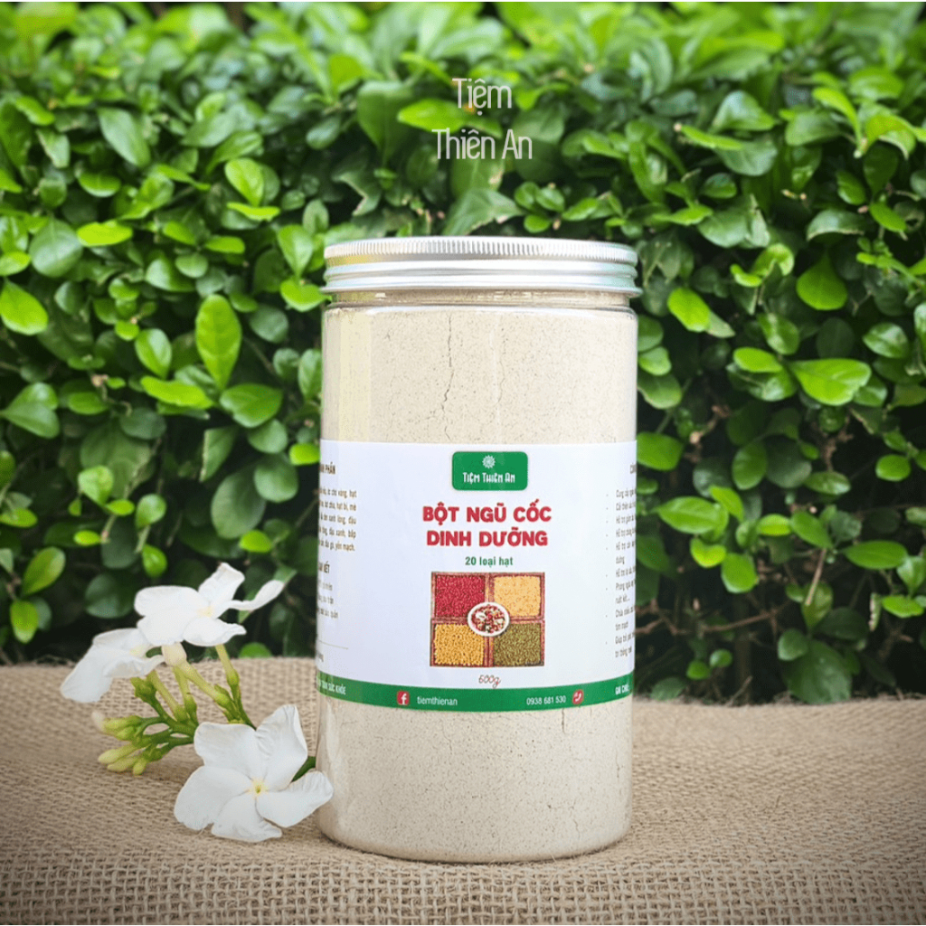 Bột ngũ cốc 20 loại hạt rang xay thủ công nguyên chất 100%, cam kết không pha trộn, không chất bảo quản